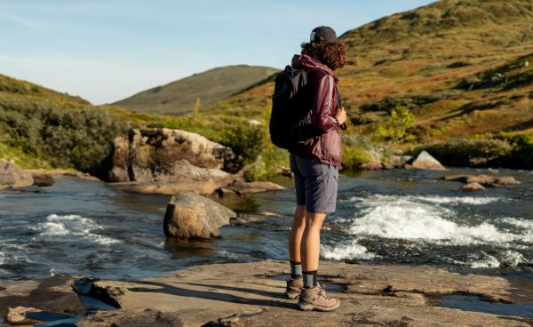 Women's Targhee IV Waterproof Hiking Boot  |  Bison/Beaujolais
