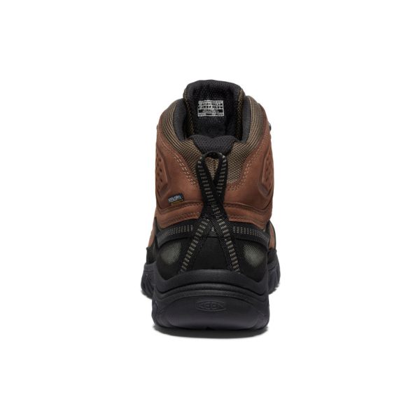 Men's Targhee IV Wide Waterproof Hiking Boot  |  Bison/Black