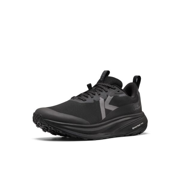 Men's Roam Waterproof Trail Running Shoe  |  Black/Black
