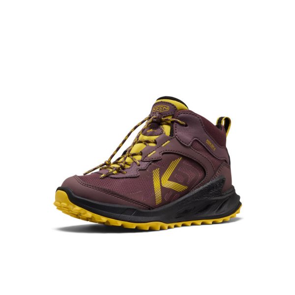 Big Kids' Zionic Waterproof Boot  |  Huckleberry/Mango Mint