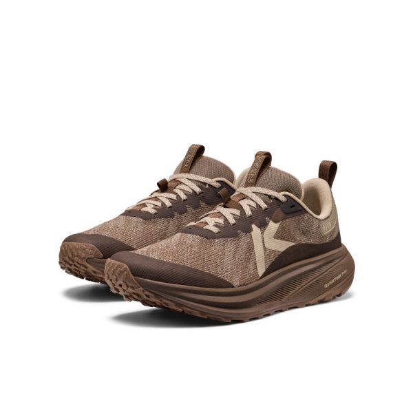 Men's Roam Trail Running Shoe  |  Brindle/Dark Earth