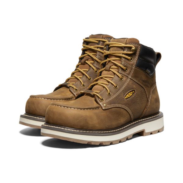 Men's Cincinnati 6 Waterproof 90?? Heel Boot (Carbon Toe)  |  Belgian/Sandshell