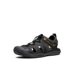 Men's SOLR Sandal  |  Black/Gold