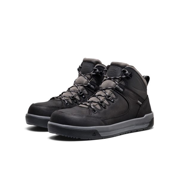 Men's Gibson Hiker Work Boot (Carbon Toe)  |  Black/Magnet