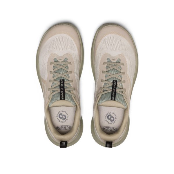 Men's Wander Trail Running Shoe  |  Star White/Desert Sage