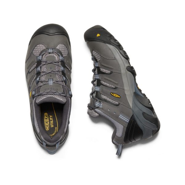 Men's Lansing Low (Steel Toe)  |  Magnet/Majolica Blue