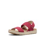 Women's Elle Backstrap Sandal  |  Garnet/Birch
