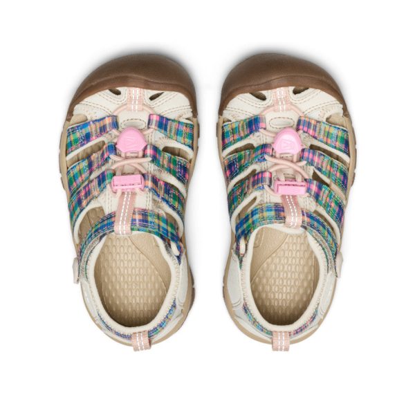 Little Kids' Newport H2  |  Gingham/Orchid Smoke