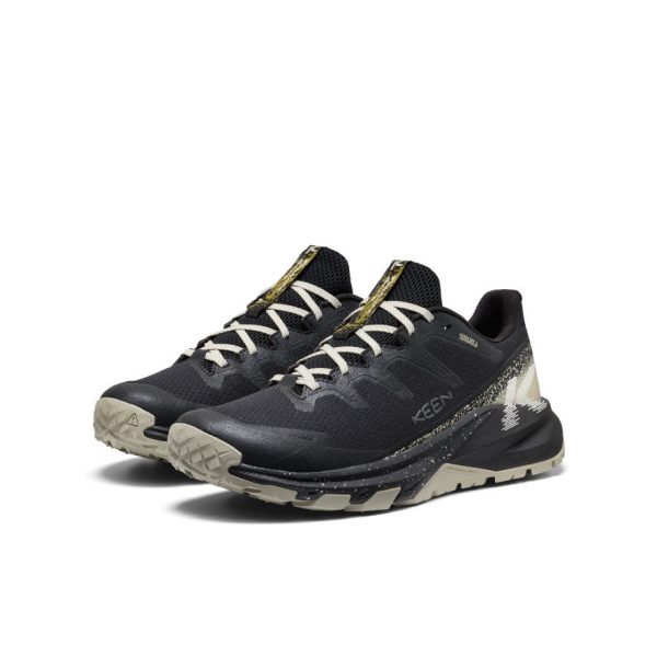 Men's Targhee Apex Wide Waterproof Hiking Shoe  |  Black/Abbey Stone