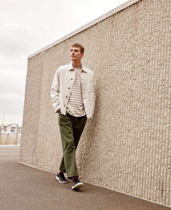 Men's KNX Leather Sneaker | Star White/Star White