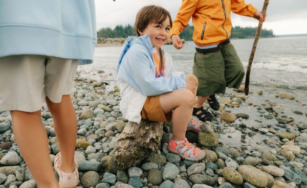 Big Kids' Seacamp II CNX  |  Bright Aqua/Giggle Pink