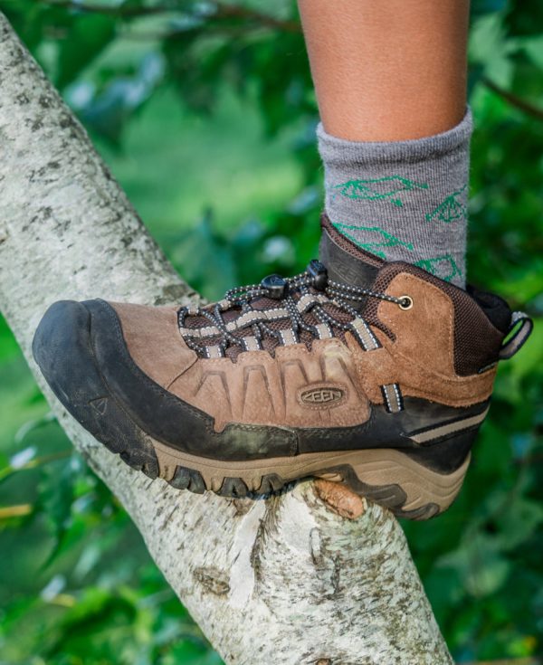 Little Kids' Targhee IV Waterproof Hiking Boot | Bison/Brindle