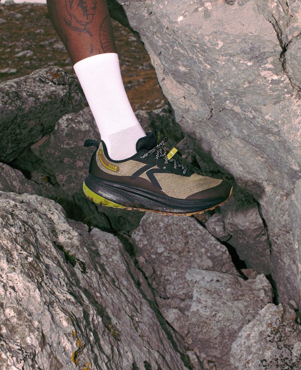 Men's Roam Trail Running Shoe  |  Brindle/Dark Earth