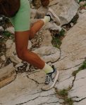 Women's Seek Trail Running Shoe  |  Willowherb/Orange Peel