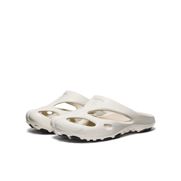 Women's Shanti Clog  |  White Latte