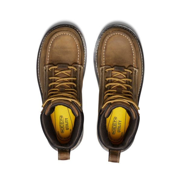 Men's Cincinnati 6 Waterproof 90?? Heel Boot (Carbon Toe)  |  Belgian/Sandshell