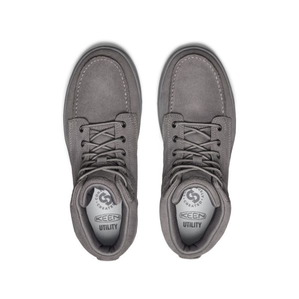 Men's Gibson Boot (Soft Toe)  |  Steel Grey/Steel Grey