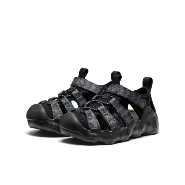 Little Kids' Hyperport H2 Sandal  |  Black/Steel Grey