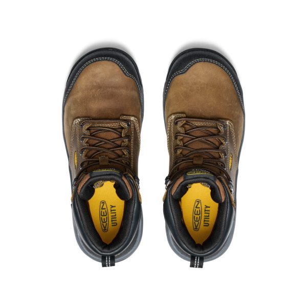 Women's Evanston 6 Waterproof Boot INT MET (Carbon Toe)  |  Bison/Black