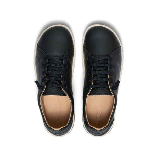 Women's KNX Leather Sneaker  |  Black/Star White