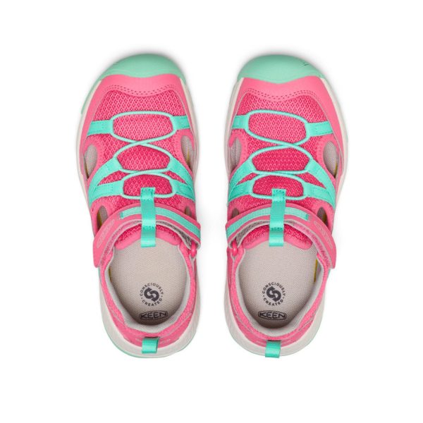 Big Kids' Motozoa Sandal  |  Pink Lemonade/Cabbage