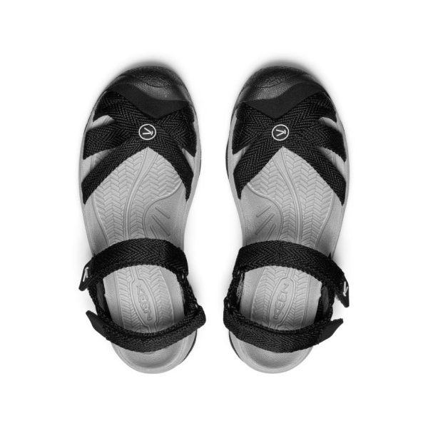 Women's Bali Strap Sandal  |  Black/Alloy