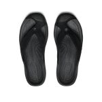 Men's Waimea Leather Flip-Flop | Black/Black