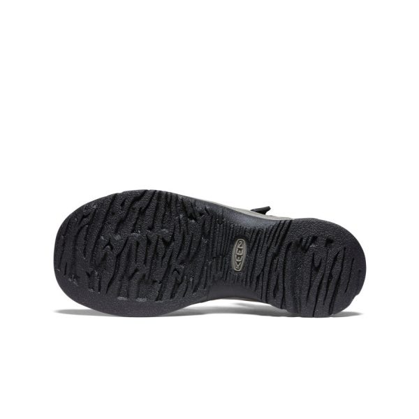 Women's Rose Sandal  |  Black/Neutral Gray
