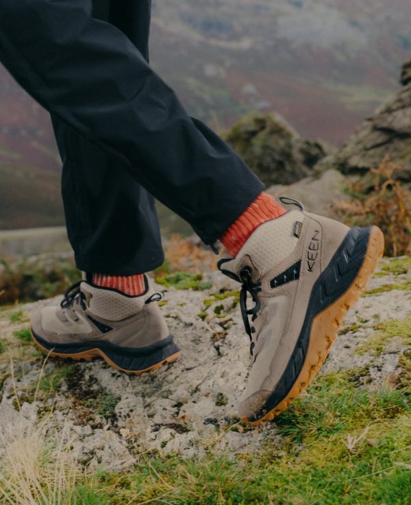 Men's Hightrail Waterproof Hiking Boot  |  Magnet/Burnt Brick